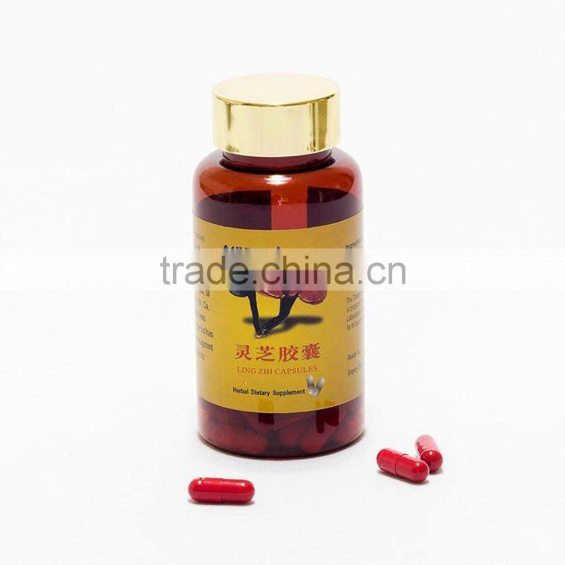 GMP anti cancer improve immunity ganoderma capsule/lingzhi capsule 100capsules