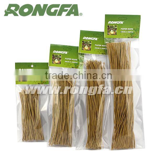 200 meters vineyard twist tie binding wire paper rope in roll