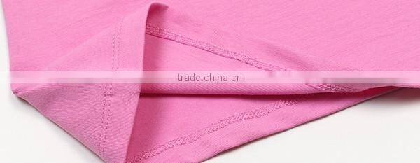 Applique short sleeve 95% cotton 5% spandex girls polo shirts