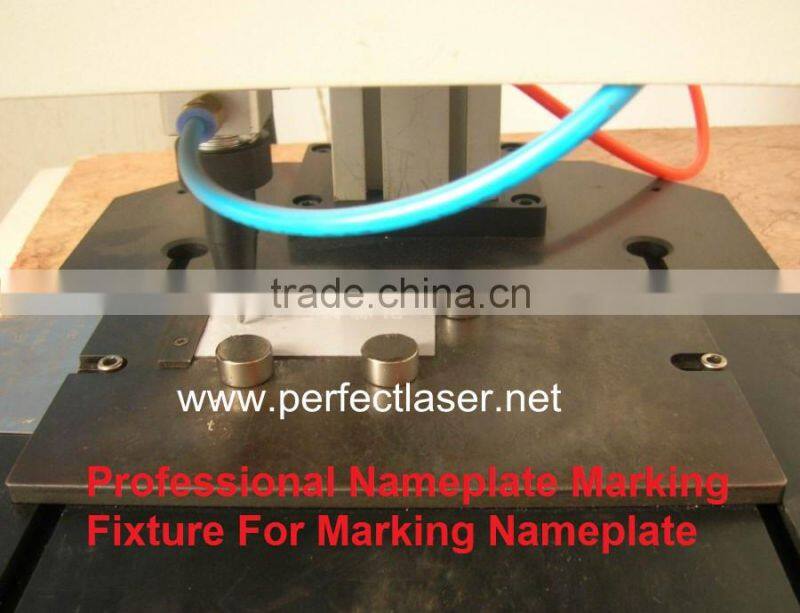 2015 new products With CE China Wuhan Dot Pin marking machine for metal nameplate