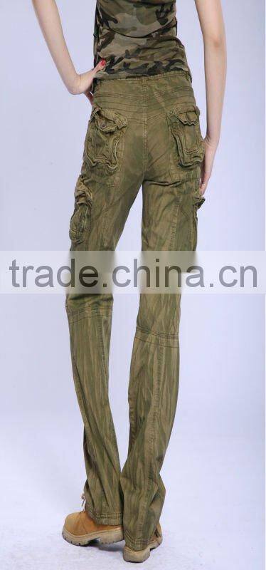 Ladies custom cargo pants