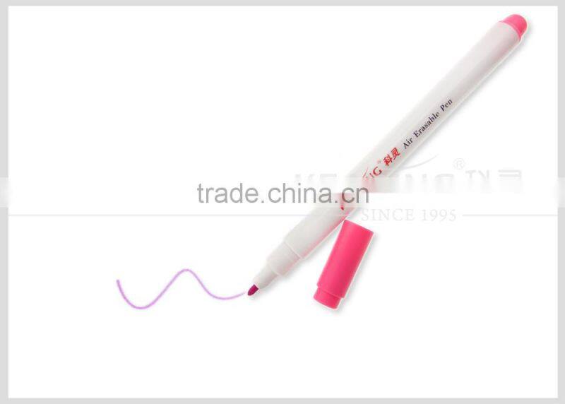 Kearing Brand non toxi fabric Air erasable marker for sewing marking with 2 years shelf life time #AP10