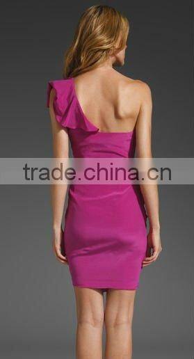 12DR032 Nice new design cotail dresses for summer