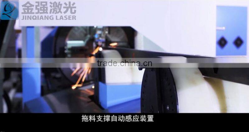 metal tube pipe automatic loading system fiber laser cutting machine