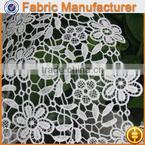 new fashion textile 100 %polyester guipure chemical lace fabric high ponytail full lace wigs