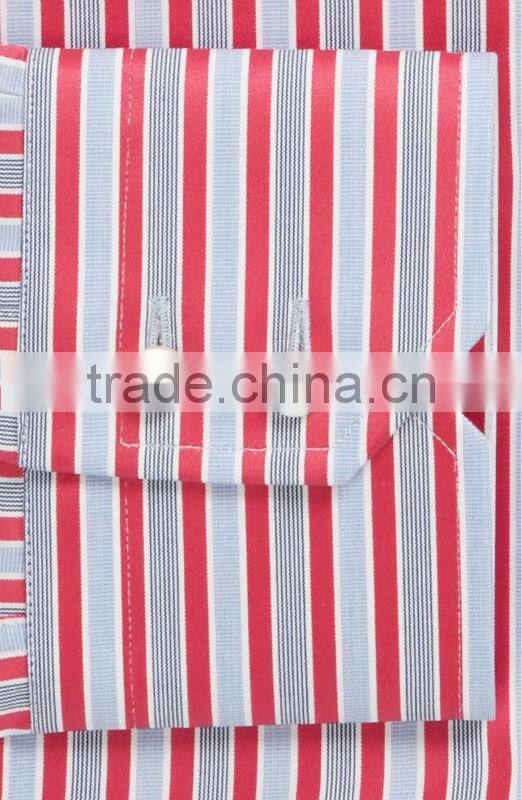 Richly Colored Stripes,Two-button Cuffs,Made To Measure Men's Shirt