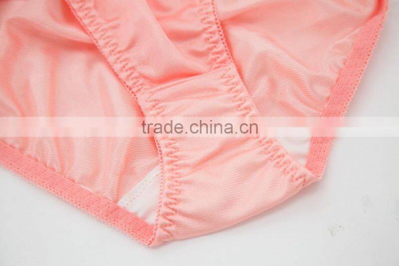 OEM/ODM Service Women Underwear Sexy 100% Silk High Quality Women Panties For China Manufactory