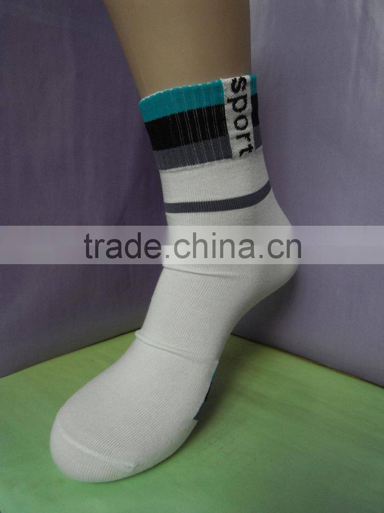 Fashion polyester boy sport socks