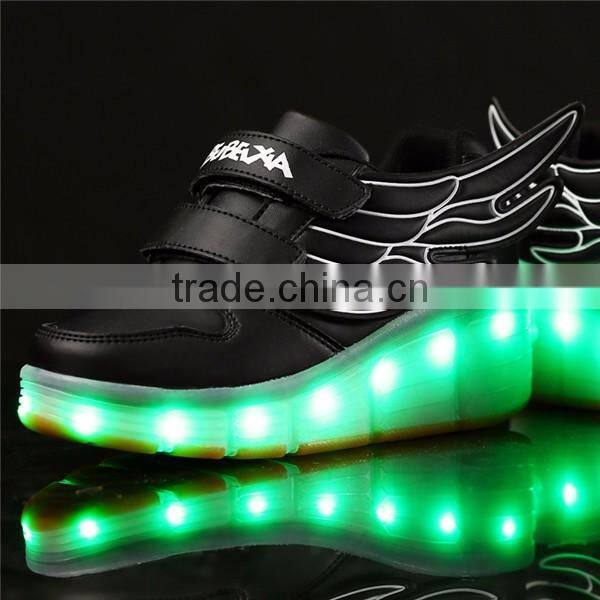 Customize Led Shoes 7 Colors Flashing light up Children ledshoes