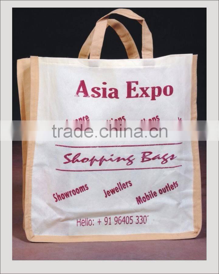 Non-Woven Bag with Flat Bottom and handles