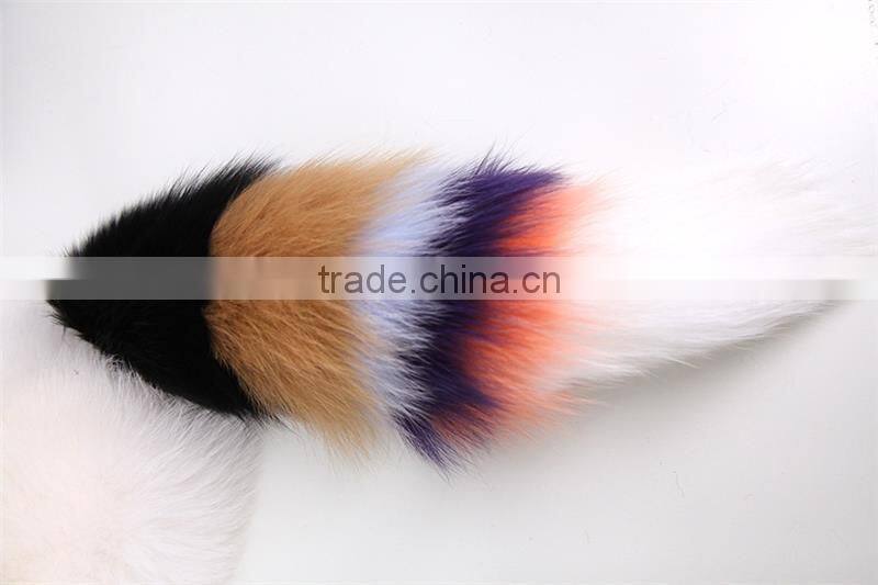 Fashion Shows Women Real Fox Fur Scarves Super Big Genuine Fox Fur Easy Matching Soft Wraps Winter Warm Real Fur Lady Scarf