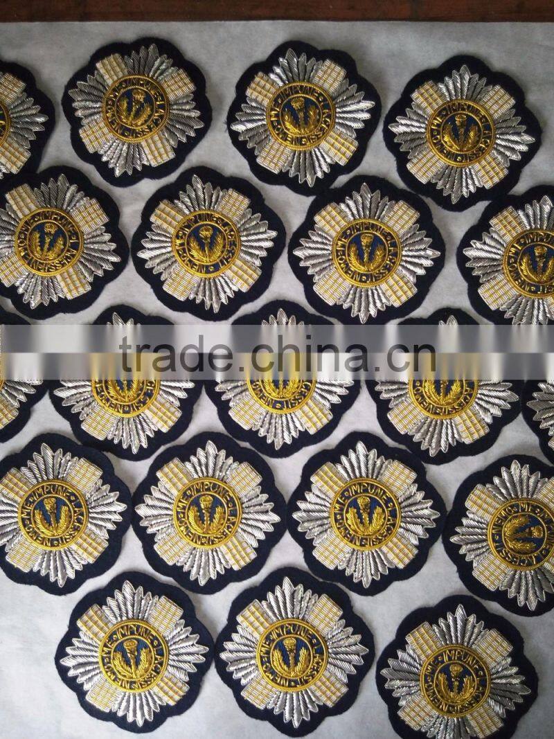 Hand Embroidery Royal Marines Badge / Blazer Badge