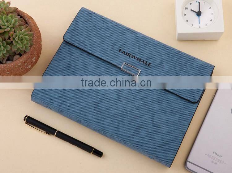 25K faux leather cover planner custom loose leaf binding organizer agenda PU leather notebook