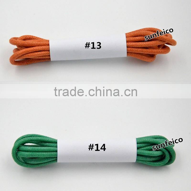 Sky Blue Custom Wax Boot Shoelaces~Waxed Shoelaces~Blue Dress Shoelaces~Cotton Round Shoelaces~Oxford Canvas Sneaker shoelaces