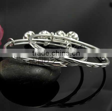 925 Sterling Silver Children Bangle silver bracelet 925 silver bracelet magnetic bracelet