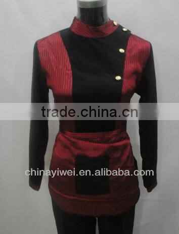 Custom long sleeves bellboy uniform for hotel