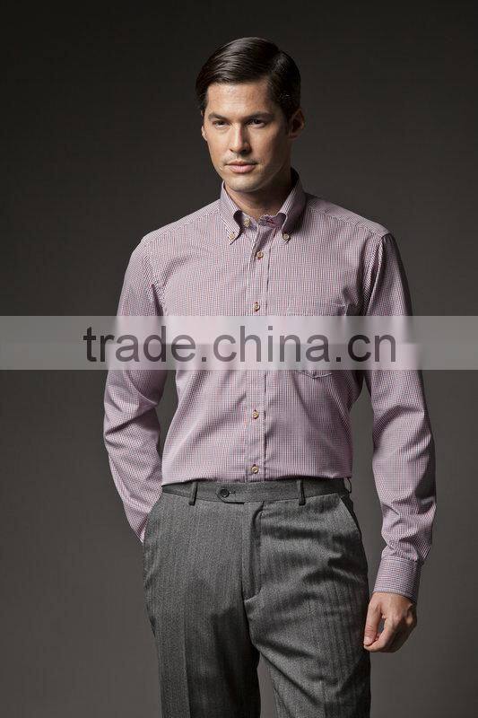 Cotton Formal Full Sleeve High end men's dress shirt