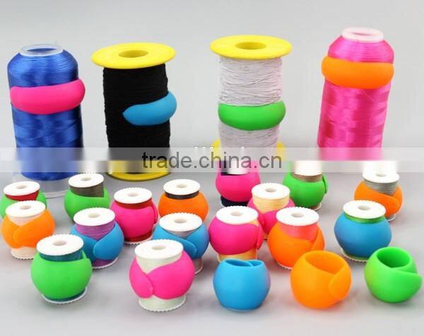 Silicone sewing tools Peels Thread Spool Huggers/Stop Thread Spools