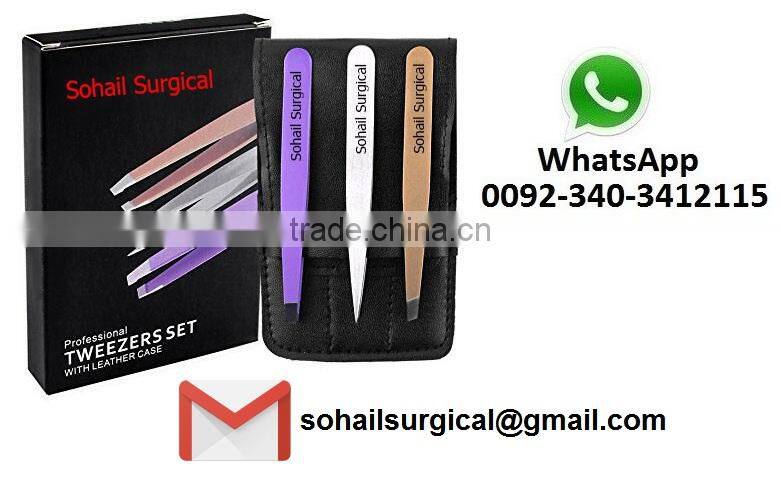 eyebrow tweezer set