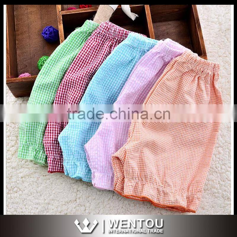 2016 New Arrival Seersucker Shorts For Children