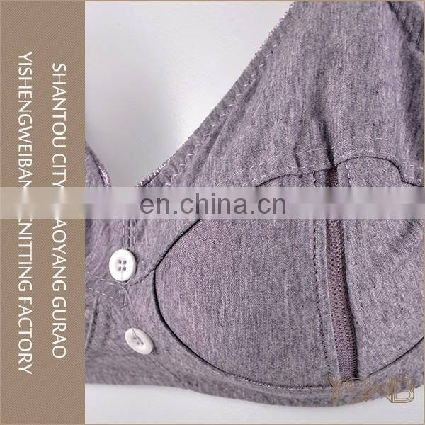 Wholesale factory price nursing cotton custom bra sizes