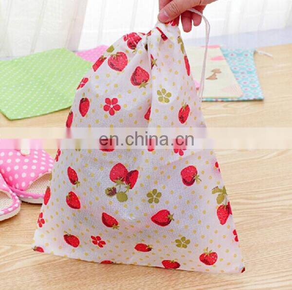 portable travel non woven shoe bag dustproof