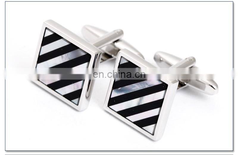 High Quality Cuff Links Gifts Shirt Silver Cufflinks