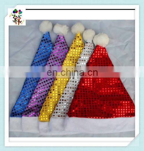 Xmas Party Santa Fancy Dress Sequin Christmas Hats HPC-1098
