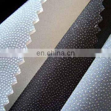 Black Non-woven Fusible interlining paper interlining