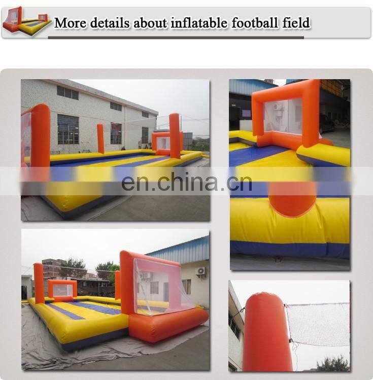 2016 best selling inflatable game yard,kids sport yards,inflatable football field