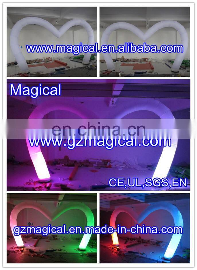 wedding party inflatable LED flower decoration