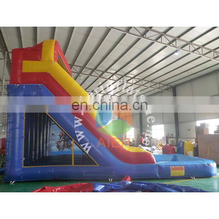 2017 Commercial Inflatable Slide,bouncy castle with slide, inflatable jumping slide for sale