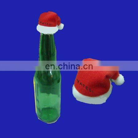 Promotional red felt christmas Hat santa hat