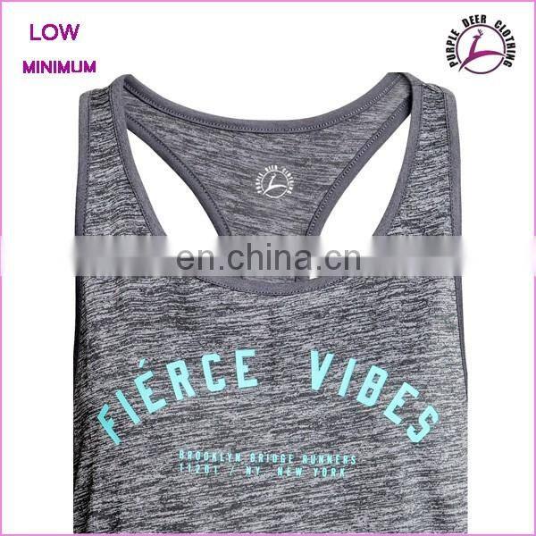New design big size women tank top printing sports wear the body company clohting