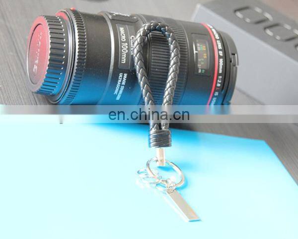 Leather Cord Keychain