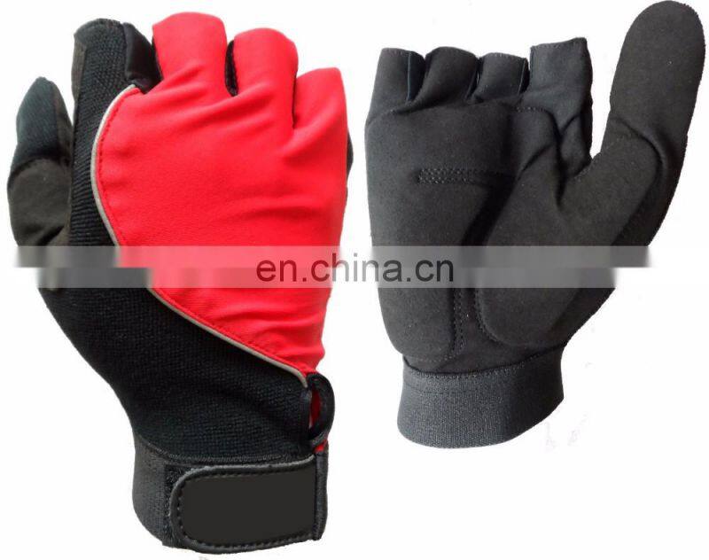 NEW FULL THUMB HALF FINGER GEL PADDED WHEELCHAIR SPECIFIC SPORT GLOVES