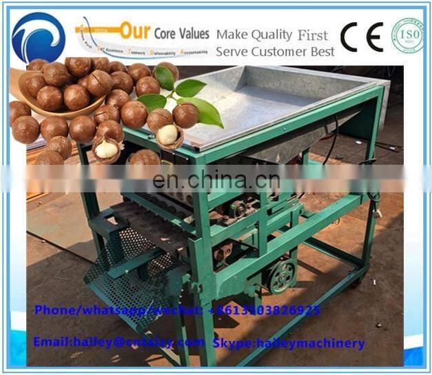 Macadamia Hawaii / queensland nut tapping machine/ new type macadamia nut cracker machine