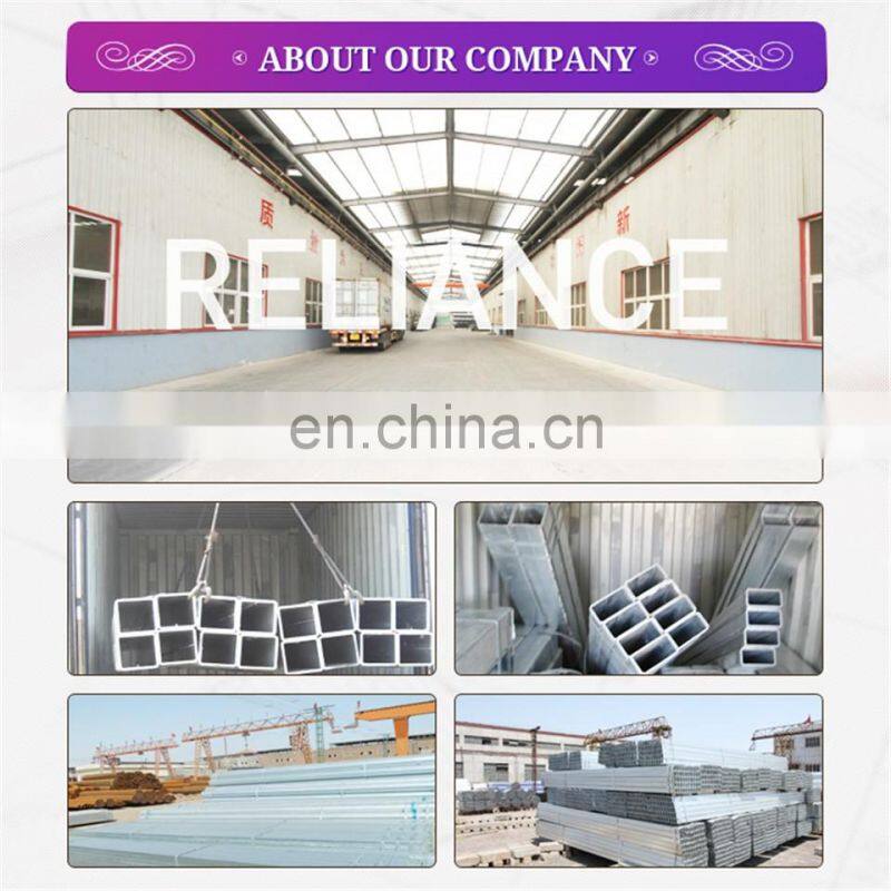 Factory supplier ASTM galvanized coated carbon seamless steel pipe gi pipe