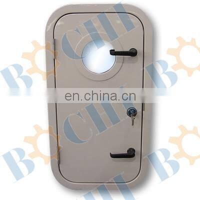 BOCHI Marine Aluminum/Steel Door with Round windows