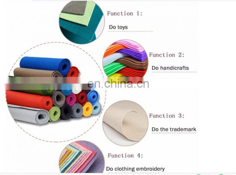1-5mm thickness polyester felt from China supplier