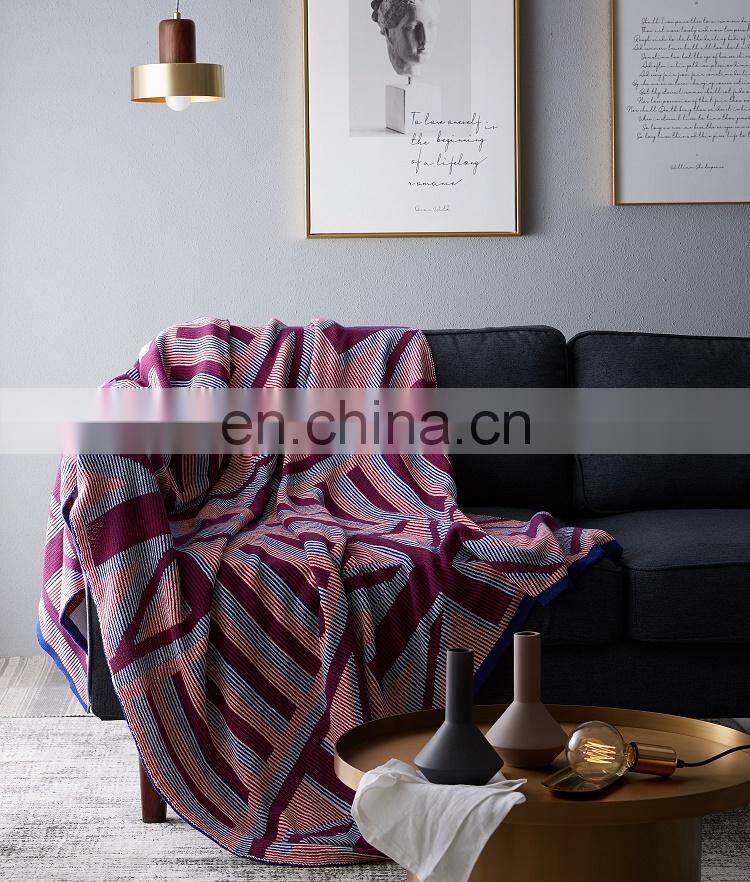 RAWHOUSE sofa throw 100% cotton warm bed throws