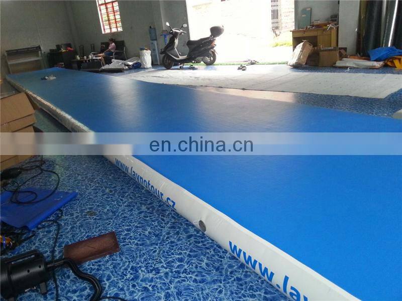 Wholesale cheap price DWF air block mat, Yoga exercise tumbling mat for GYM fitness