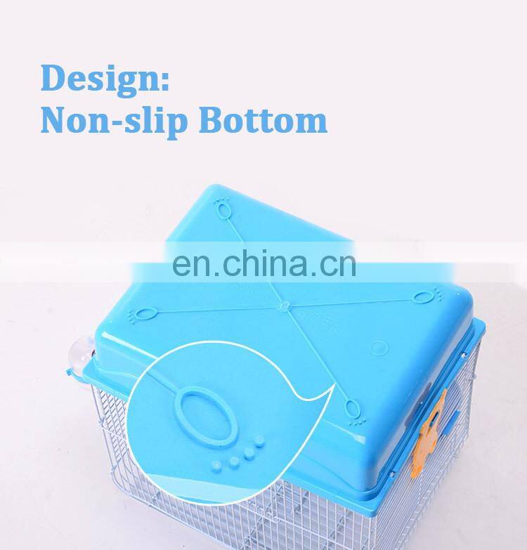 Wholesale Factory Luxury Custom Fold Cheap Plastic Metal Acrylic Hamster Cage For Sale