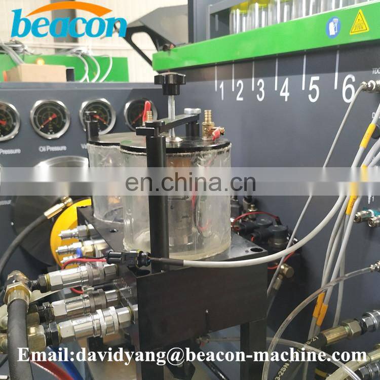 The hot sale CR825 common rail diesel fuel injection pump test bench with HEUI ,EUI EUP CAMBOX and injector coding function