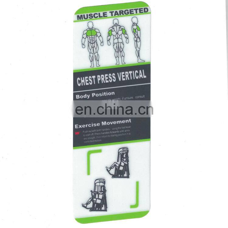 Best selling gym equipment vertical chest press/exercise chest press