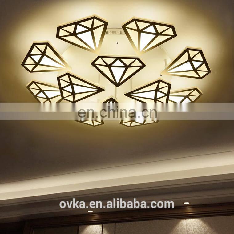 New design creative art ceiling lamp acrylic living room lamp