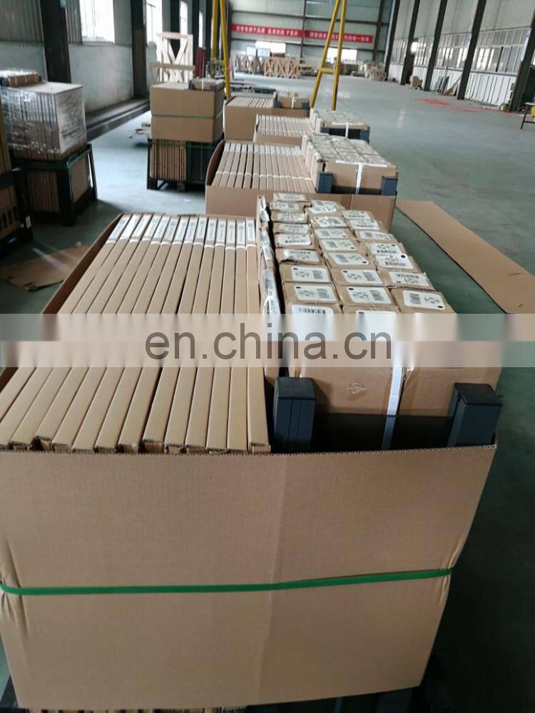 Sandblast anodized aluminium profile for glass railing aluminium profile system