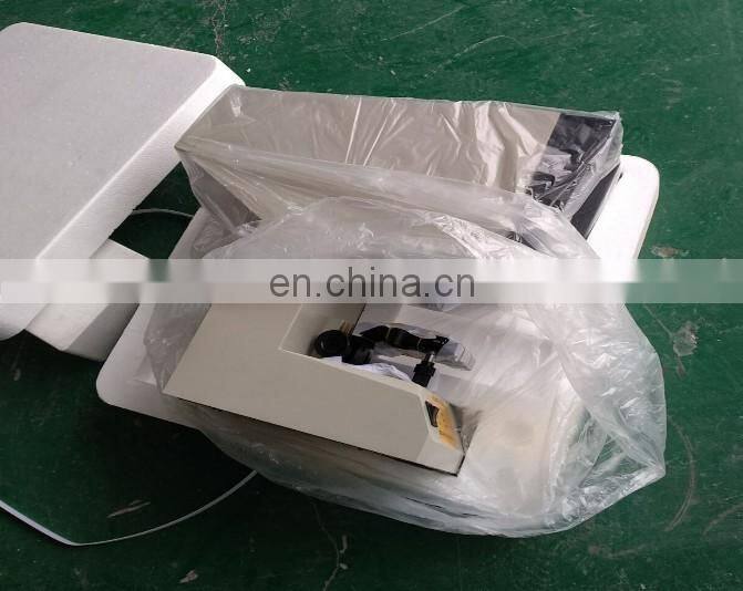 U V Charpy notch projector for metal impact specimen gap testing inspection