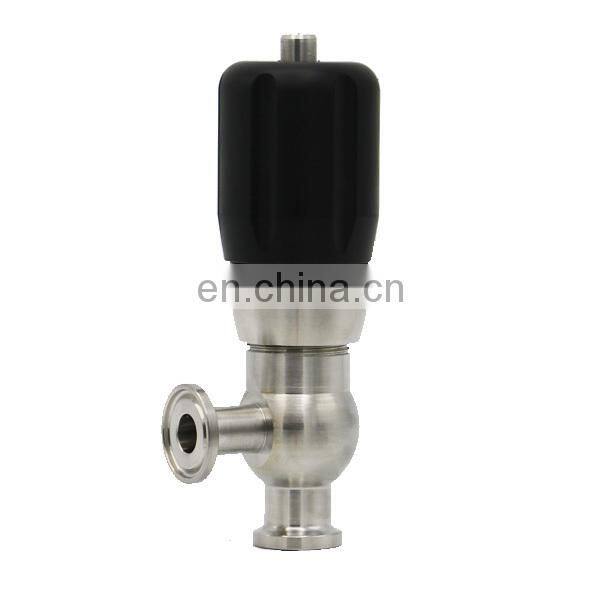 Sanitary Mini Pressure Overflow Safety Valve with TC end