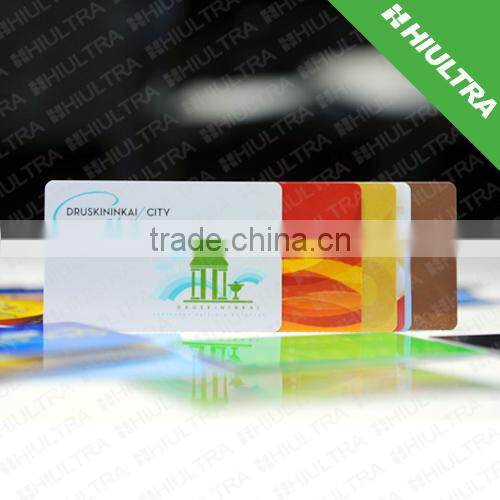 ISO14443 Transparent Rewritable Smart card with Magnetic Stripe